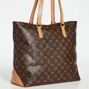 Louis Vuitton LV Shoulder Bag  Cabas Mezzo Browns Monogram